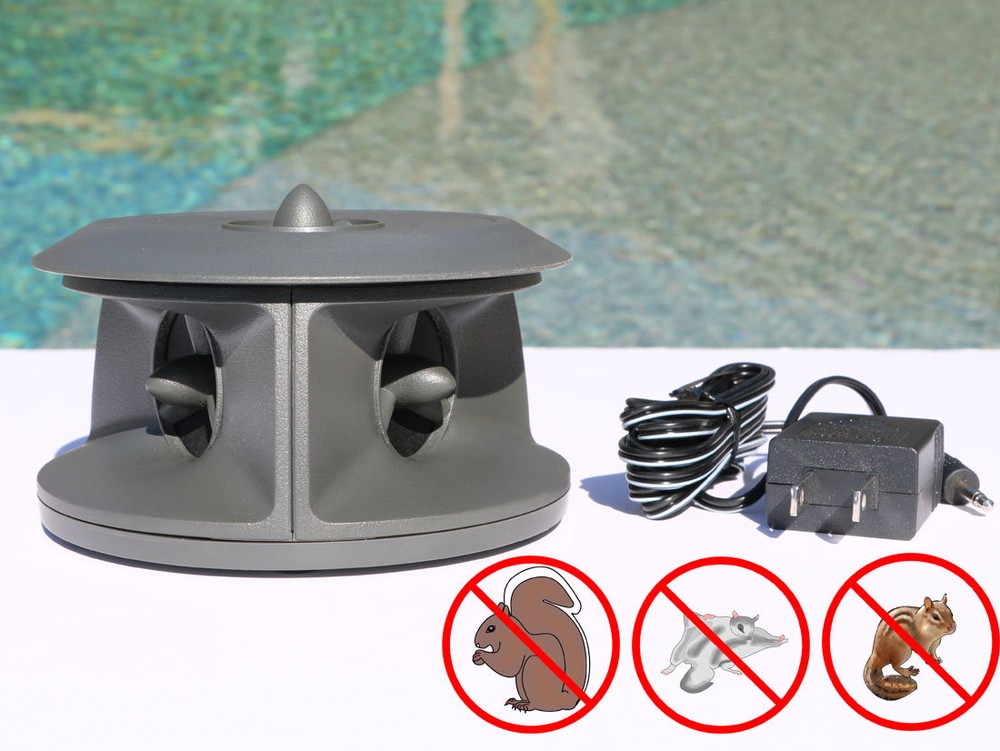 Electronic Squirrel Repeller | Cleanrth Three-Stage ComboSonic Squirrel Control