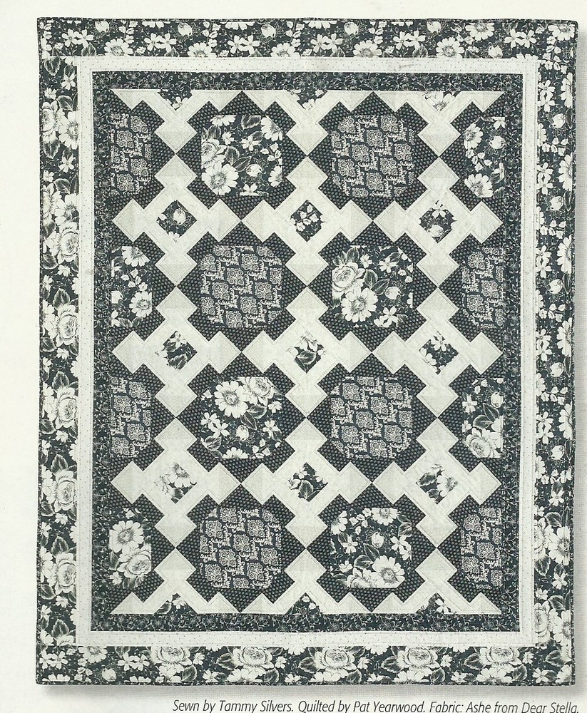B0102 SILVER LINING QUILT PATTERN/INSTRUCTIONS