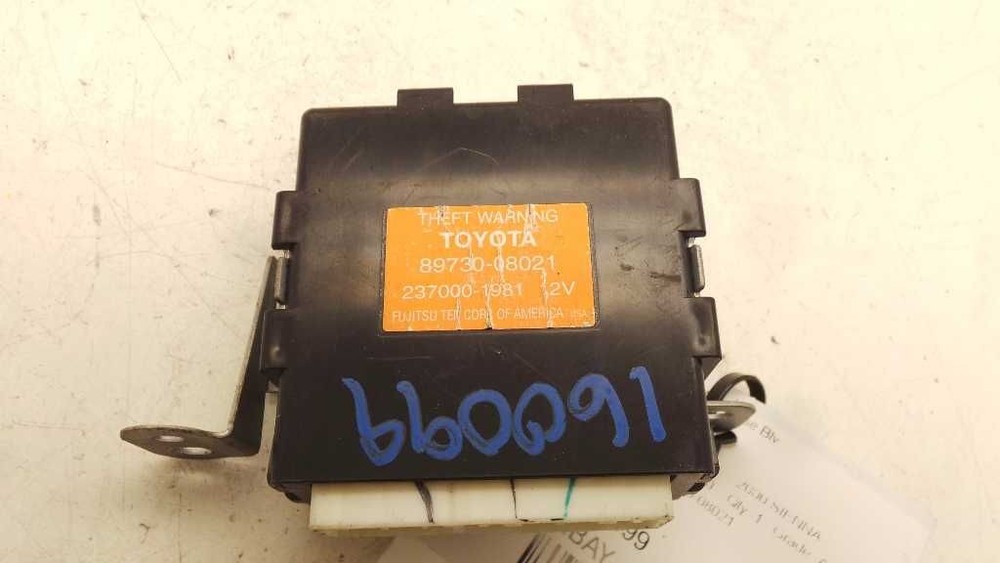 99-00 TOYOTA SIENNA THEFT-LOCKING SECURITY CONTROL MODULE ECM ASSEMBLY