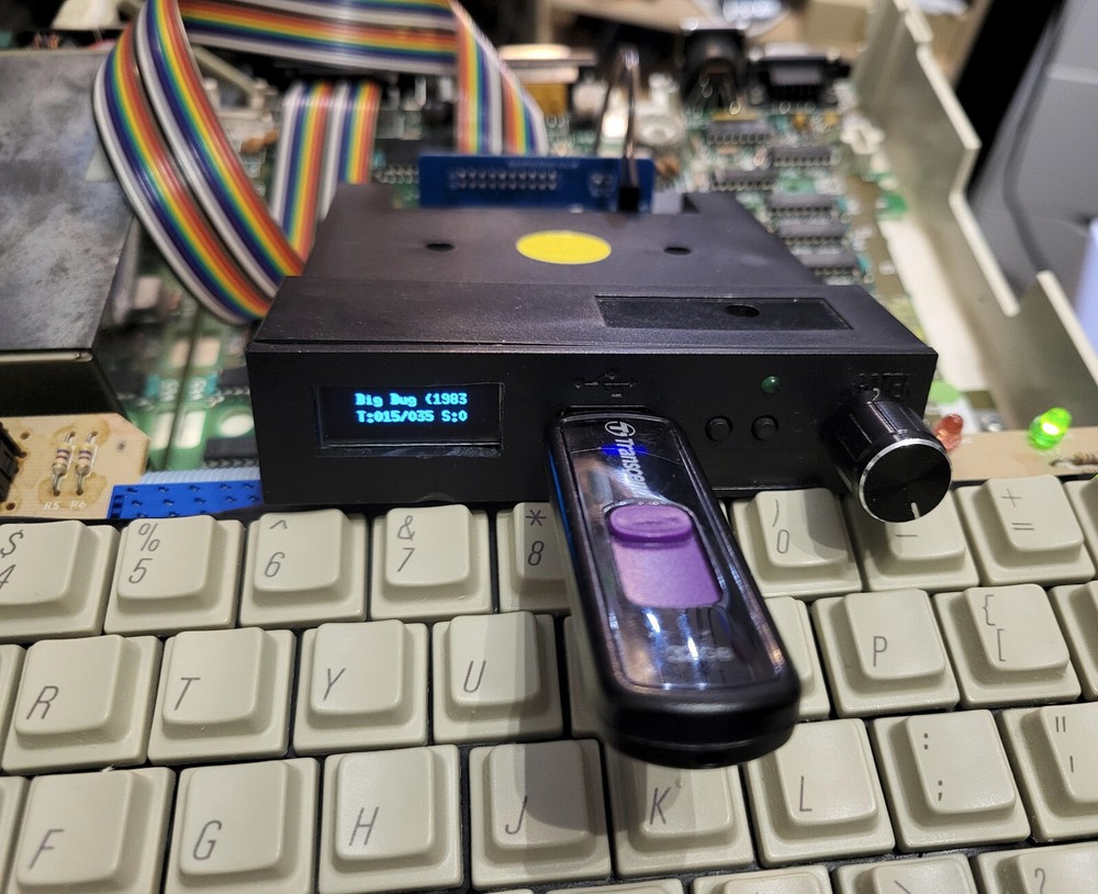 🇬🇧 Apple II Gotek Adapter for HXC Emulator