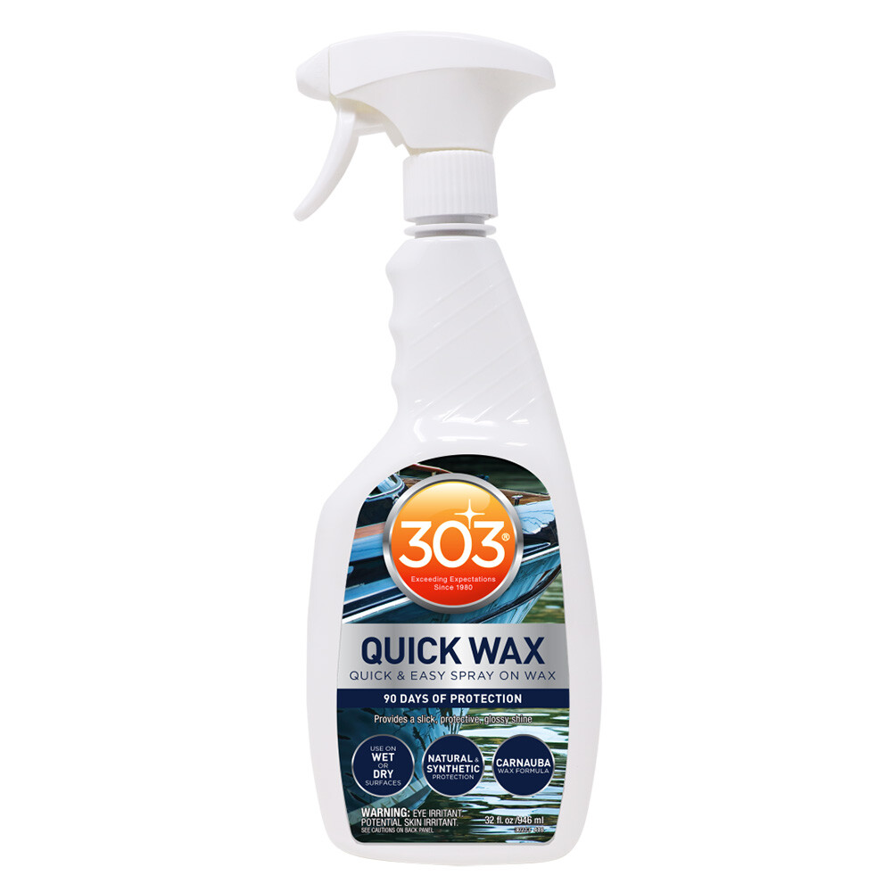 30213 303 Marine Quick Wax - 32oz