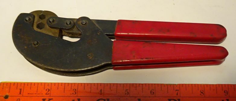 ** CABLEMATIC - CR596B - Industrial HEAVY DUTY Cable Hex Crimping Tool