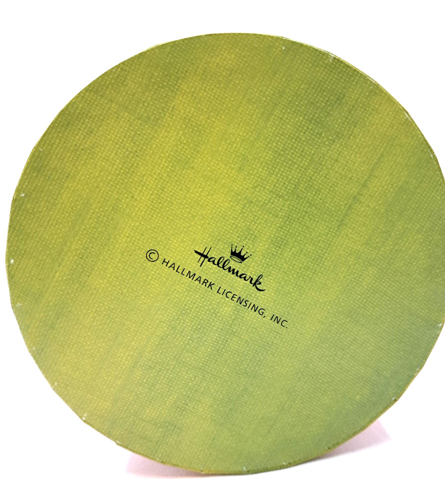 Hallmark Round Gift Box with Flower Lid 4.5" x 3"