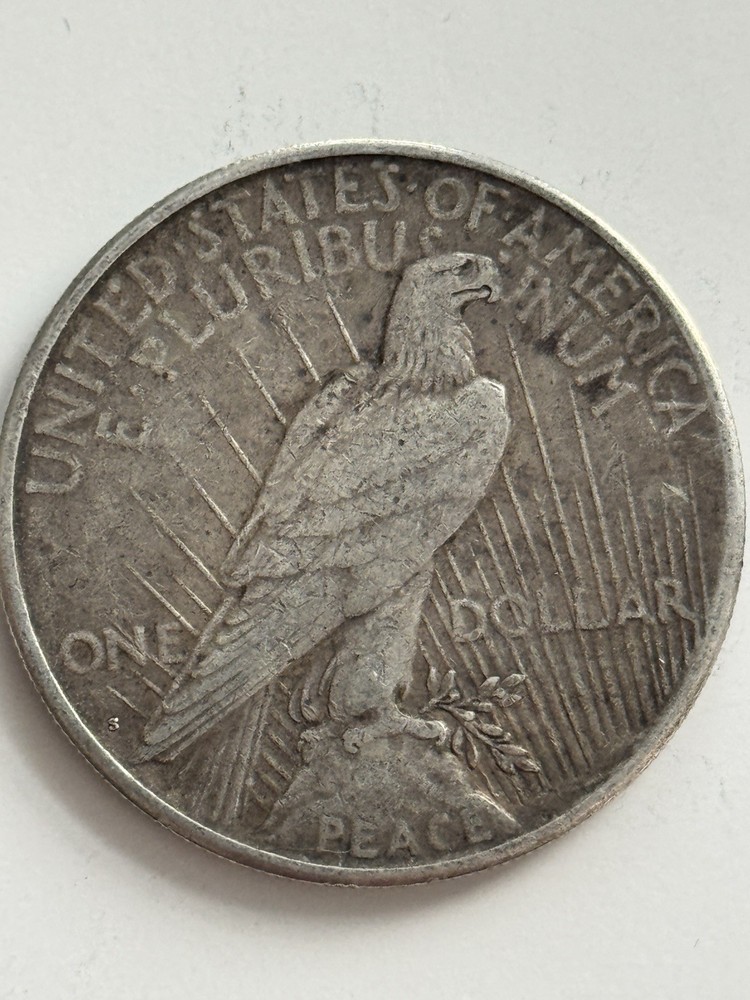 1922 S-Mint Liberty Peace Silver Dollar