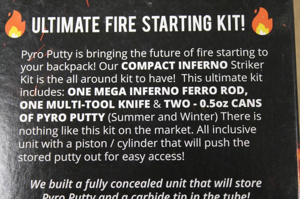 Pyro Putty - Mega Inferno Kit