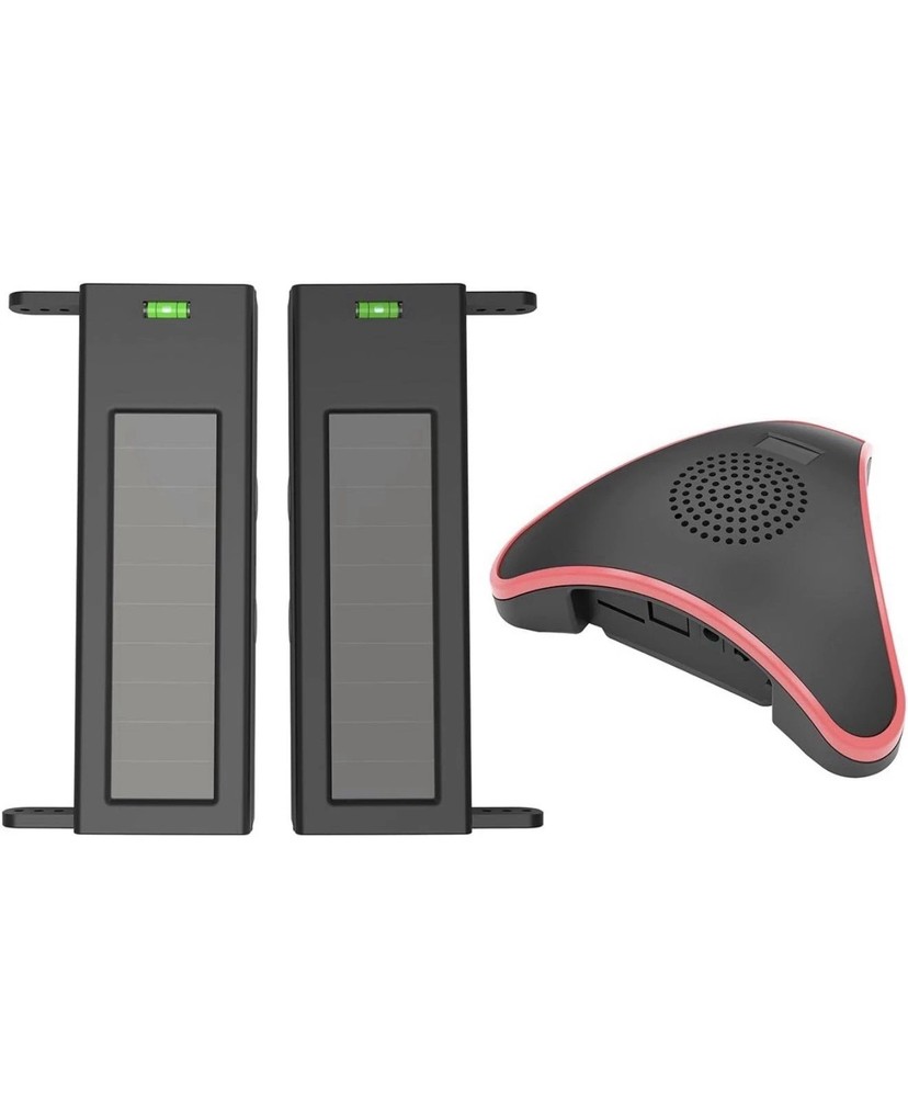 HTZSAFE Solar Wireless Driveway Alarm System
