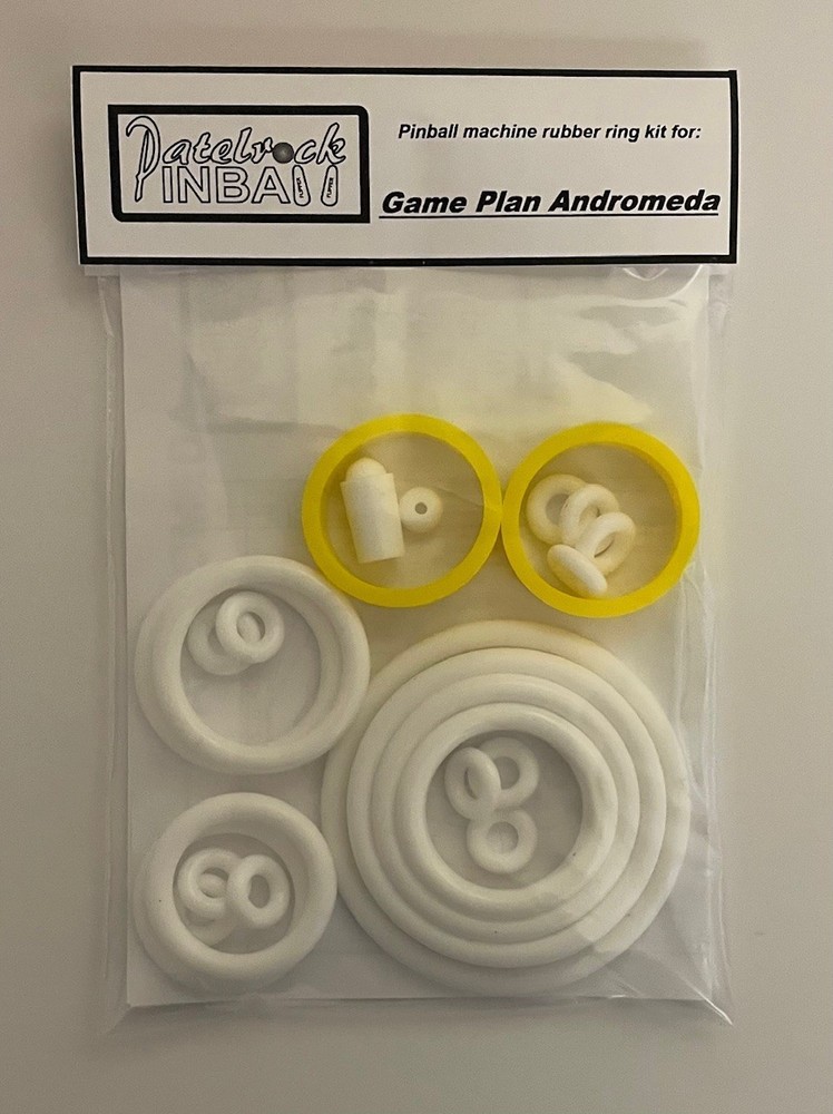 Game Plan Andromeda Pinball Machine Rubber Ring Kit **Customize Your Kit**