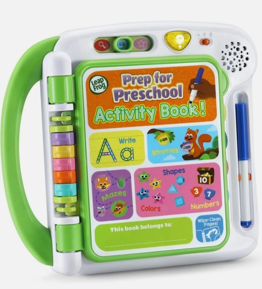 LeapFrog Prep for Preschool Activity Book Green