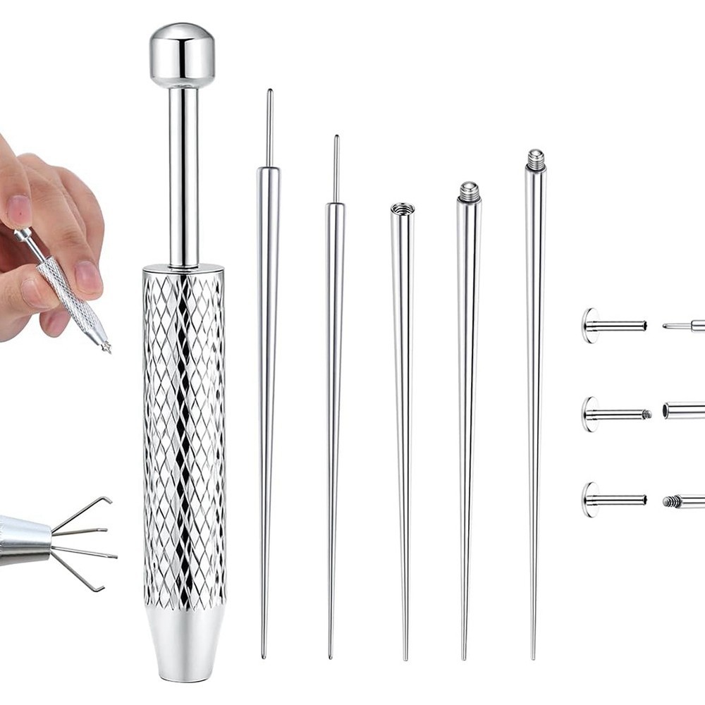 Piercing Kit Grabber Tool Earrings Applicator S9Y81345