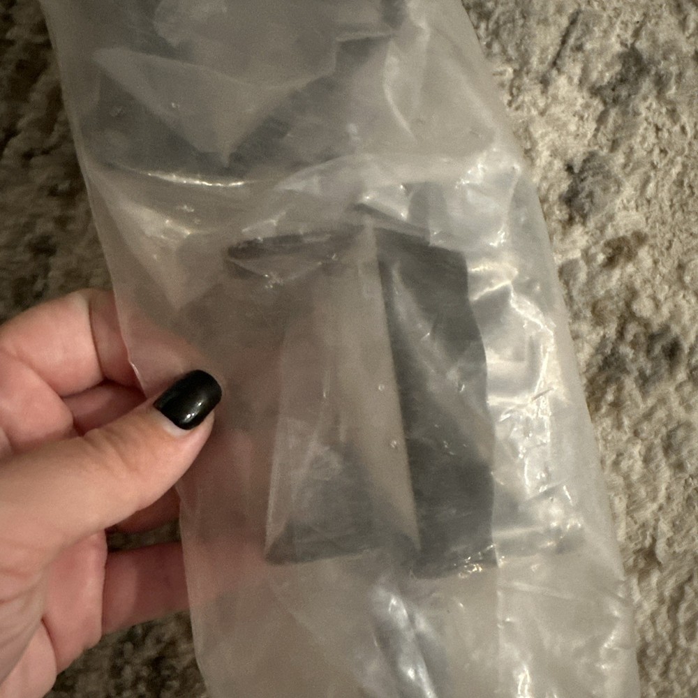 24 in. Black Cane Bolt with keeper