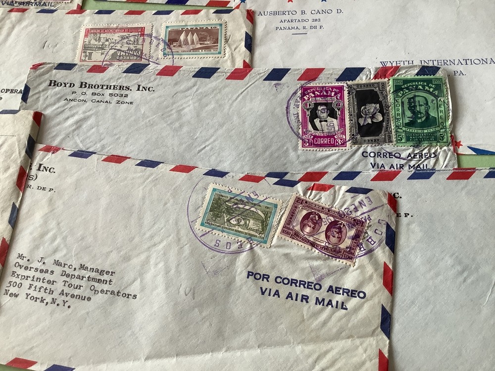 Panama collection of 11 postal items Ref A839