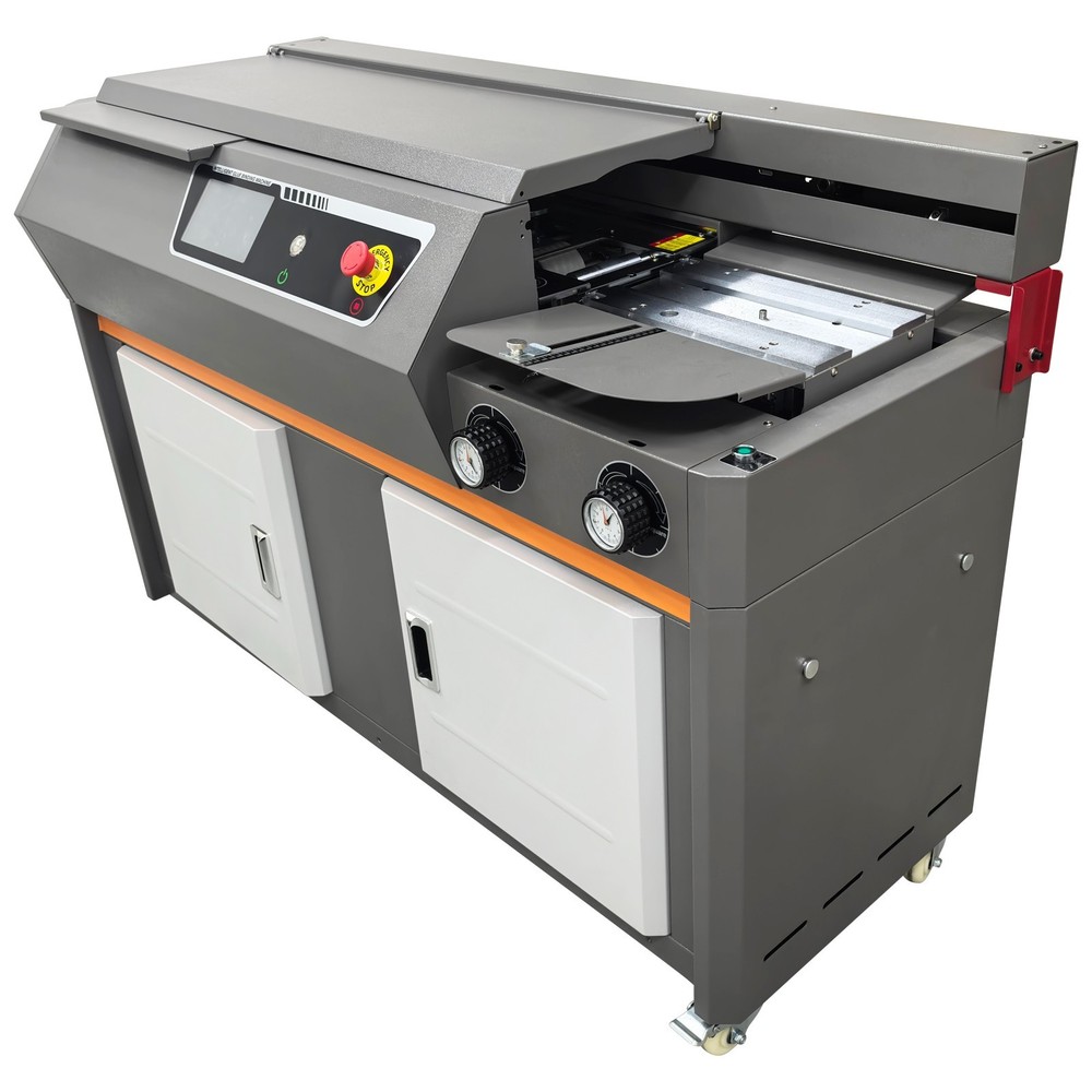 220V A4 Automatic Side Gluing Binding Machine Hot Melt Adhesive Binding Machine