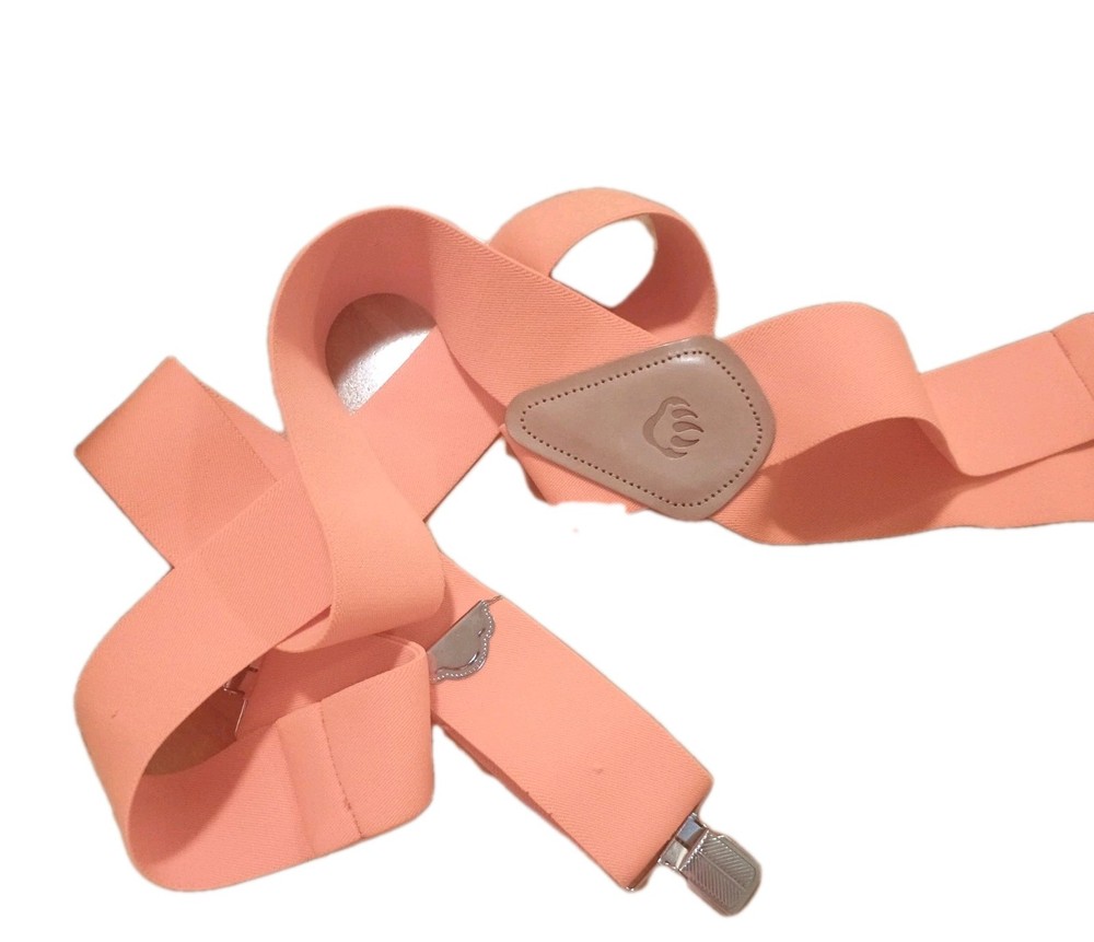 Men's Bright orange Construction Suspenders