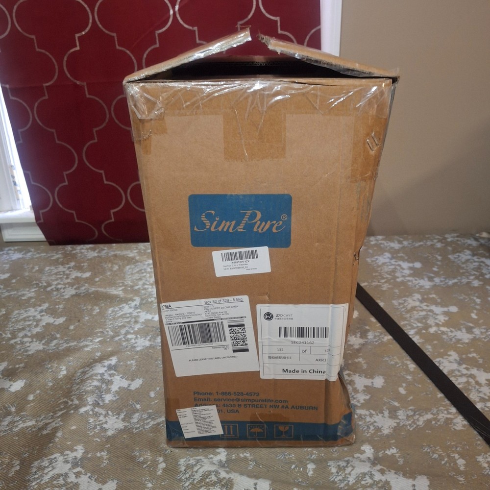 SimPure DB10C-2 Whole House Water Purifier Home Filter Housing Filtration System