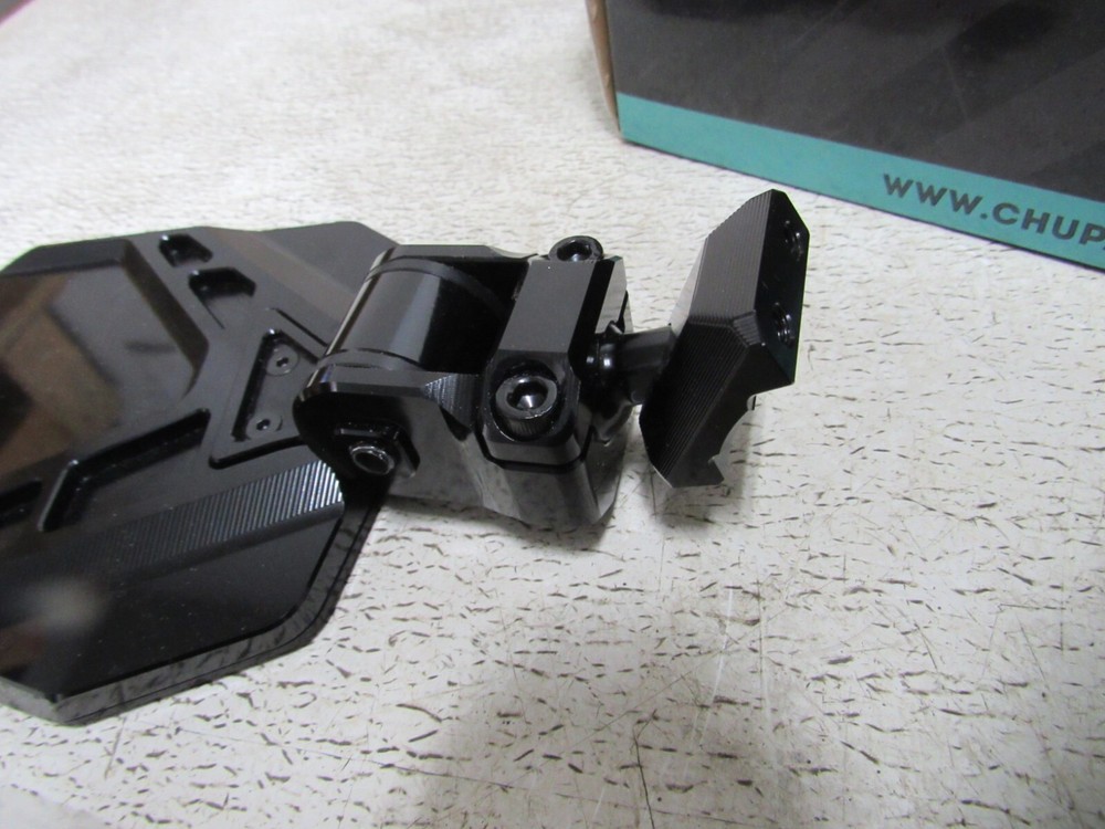 CUERO PRO RIGHT MIRROR UTV BLACK 2.0 OEM #103
