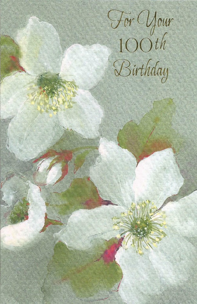 For Your 100th Birthday (B)