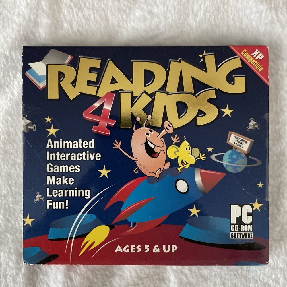 Phonics 4 For Kids & Reading 4 Kids Software Windows 98/2000/XP CD-ROM