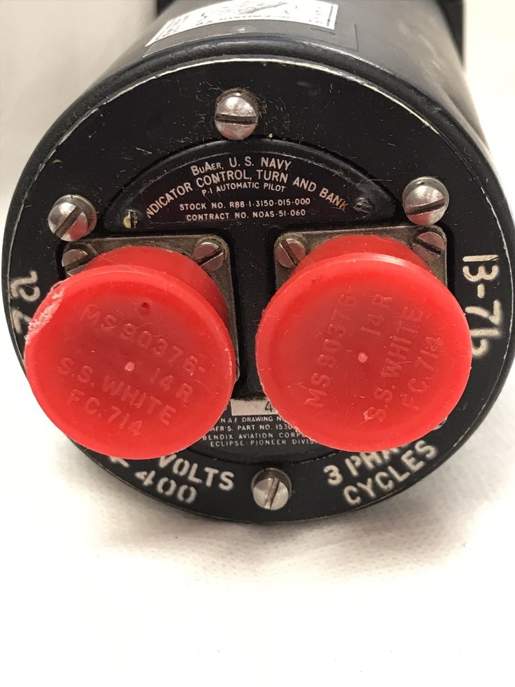 Indicator Control Turn and Bank Automatic Pilot Control Gauge *