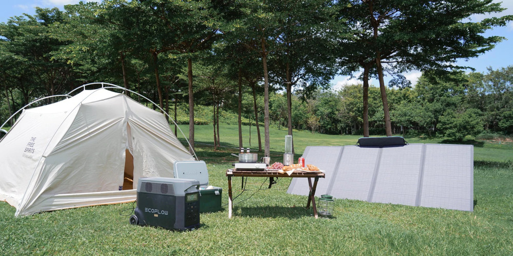 EcoFlow 400W Solar Panel Kit Self-supporting Waterproof Certified Refurbished