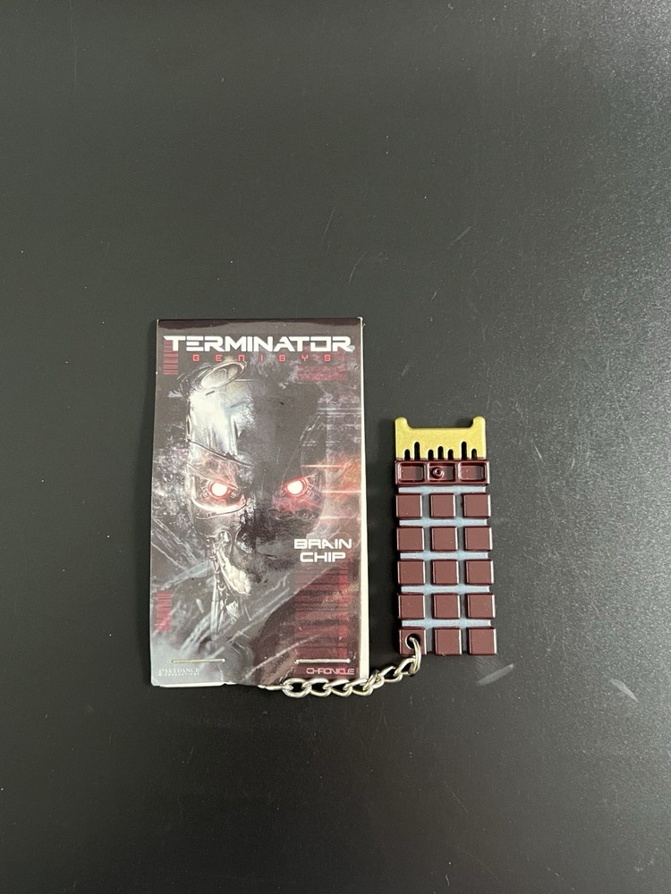 The Terminator Brain Chip Keychain