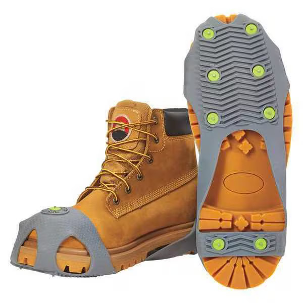 Winter Walking Traction Device, Ball, Heel Coverage, Pull-On, Tungsten Carbide,