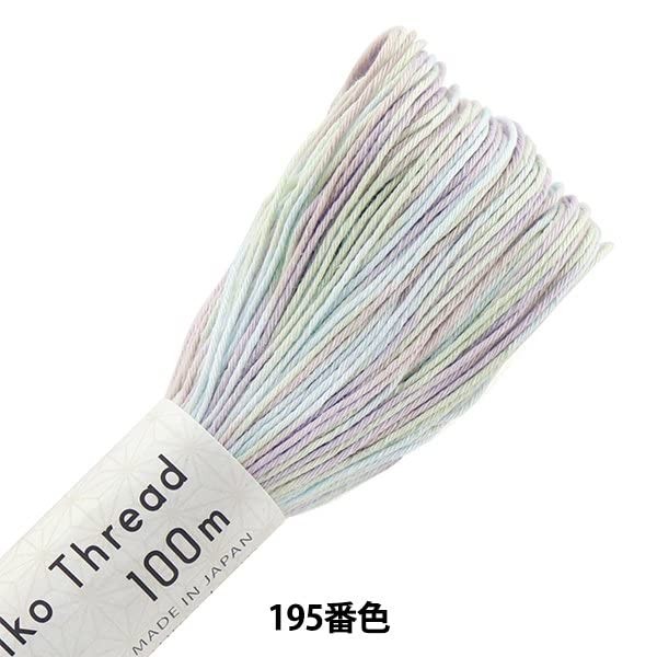 Olympus Sashiko Thread Colorful 100m