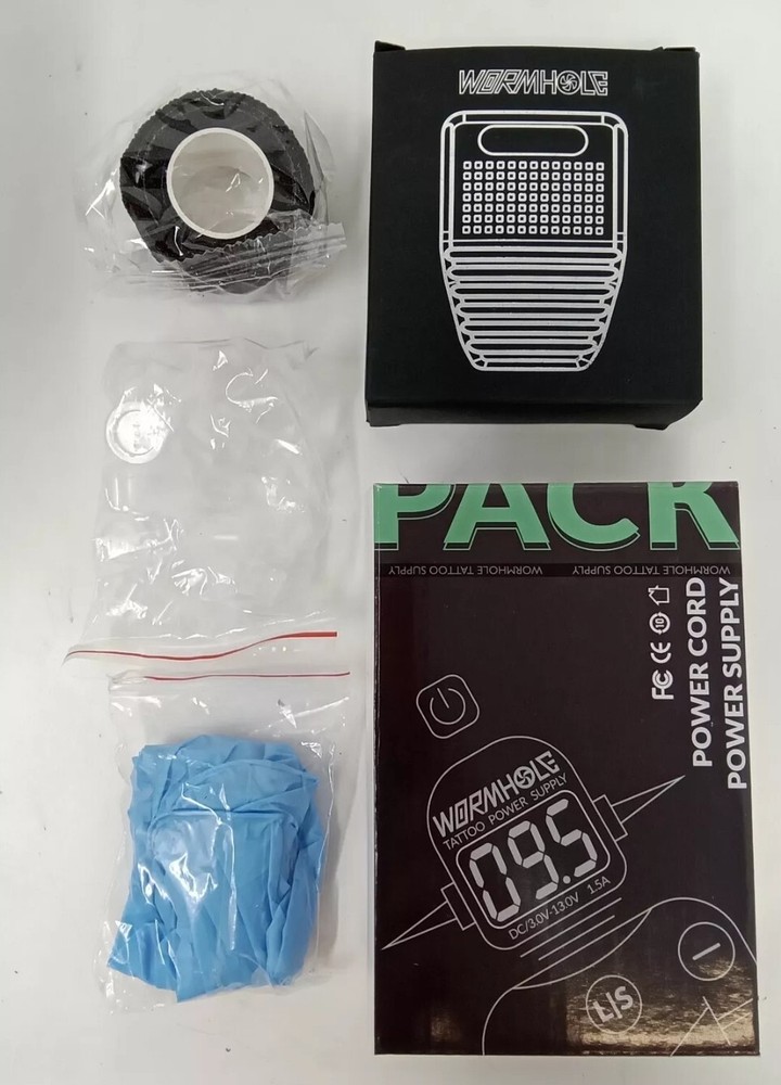 Wormhole Complete Tattoo Pen Kit with Supplies.