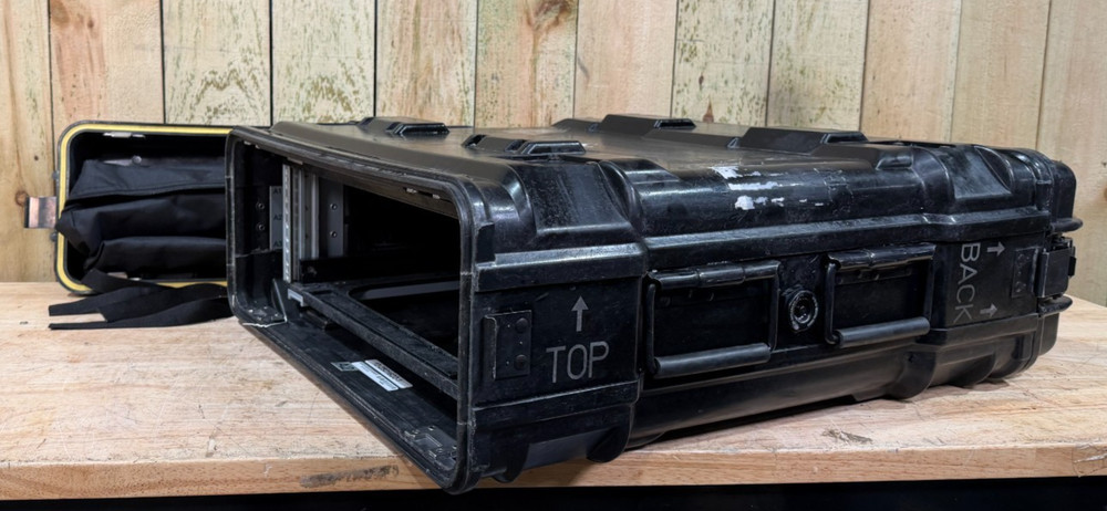 ECS Server 3U Rack Rackmount 19" X 20" Frame Waterproof Black Storage Case