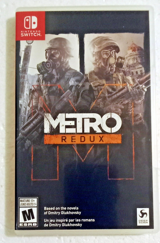 Nintendo Switch CASE ONLY  "Metro Redux"