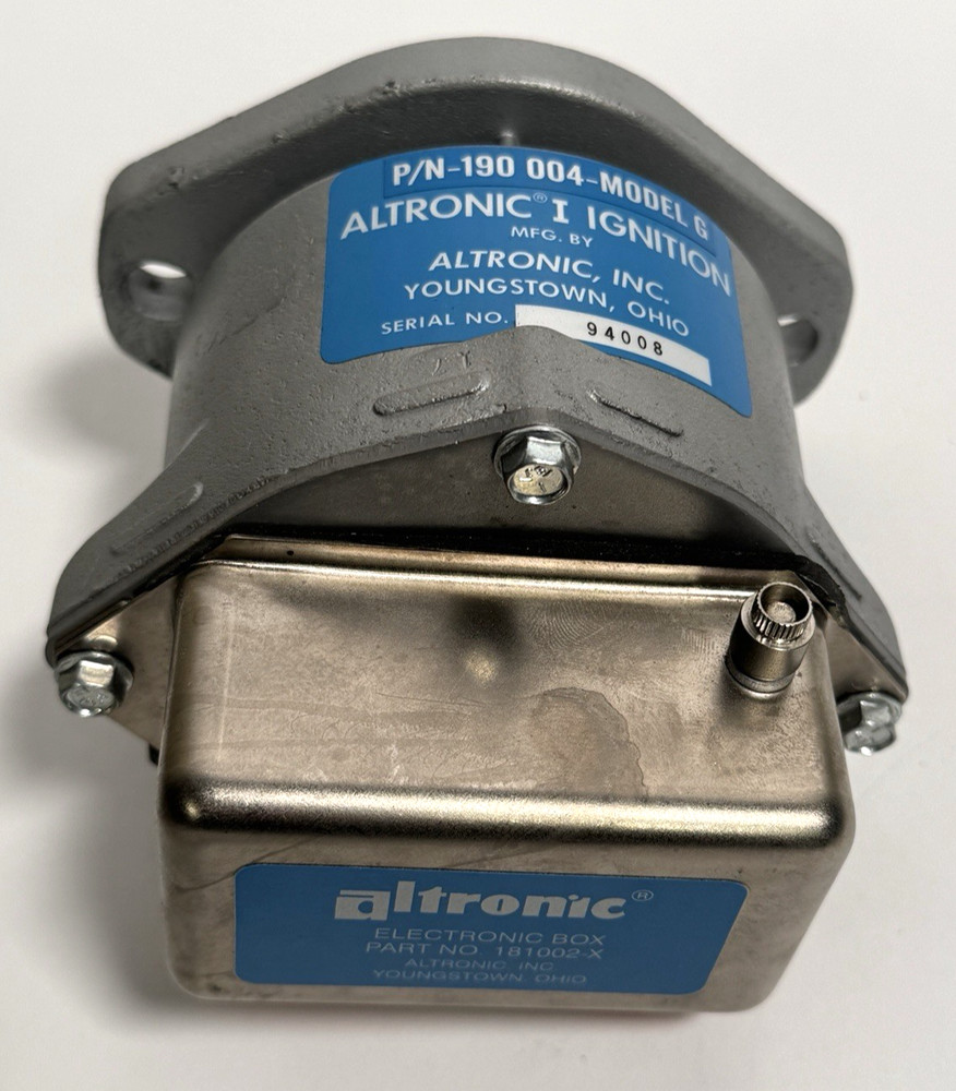 Altronic I Ignition Module, 190004 G2, with 181002-X Electronic Box, With Gasket