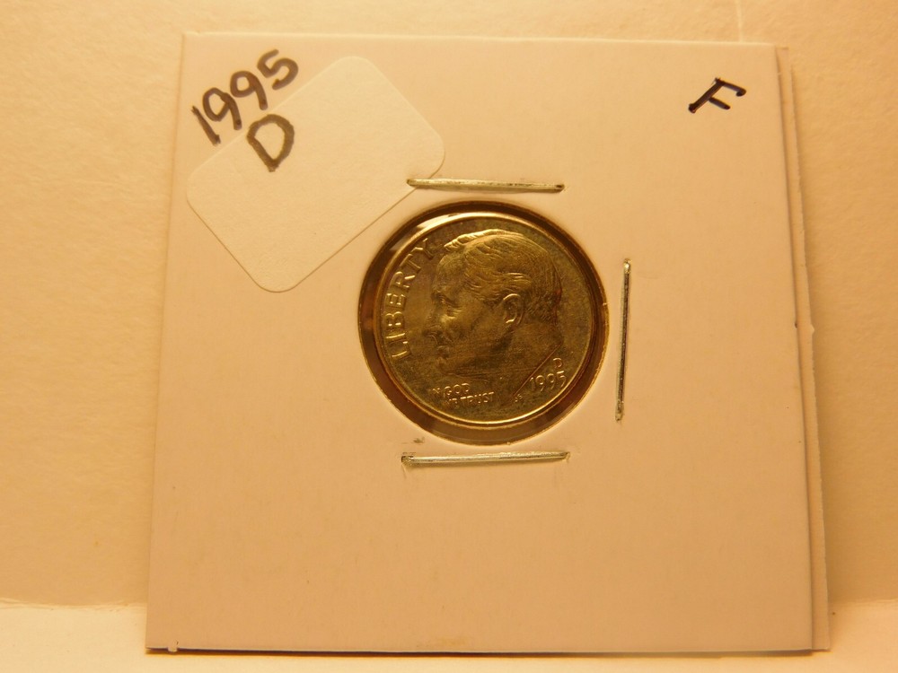 1995 D Dime-Very Good To Xtra Fine