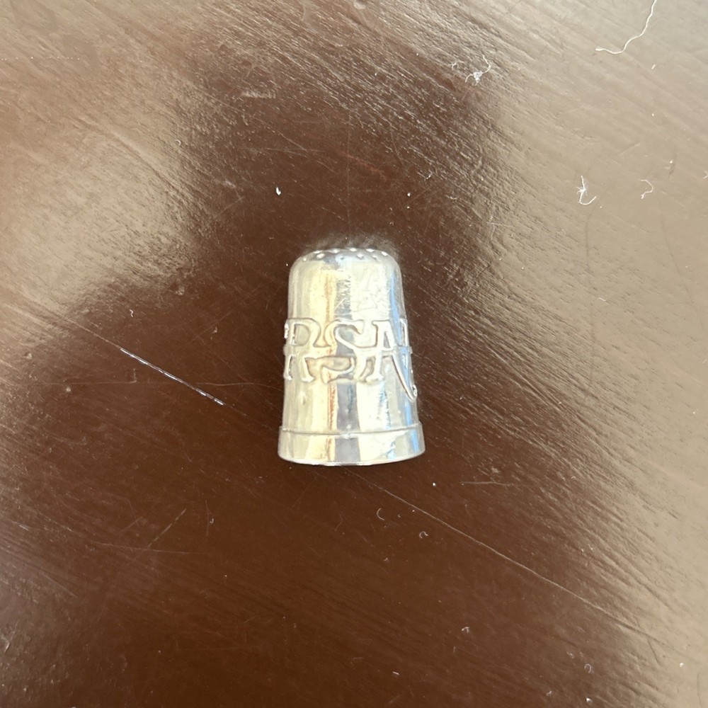 Sterling Antique Thimble