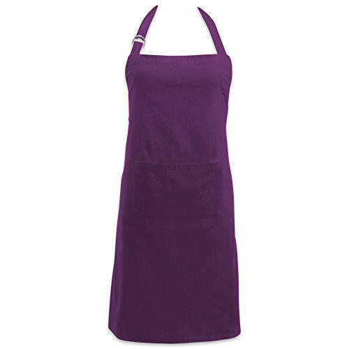 Everyday Basic Kitchen Collection Chef Apron Eggplant