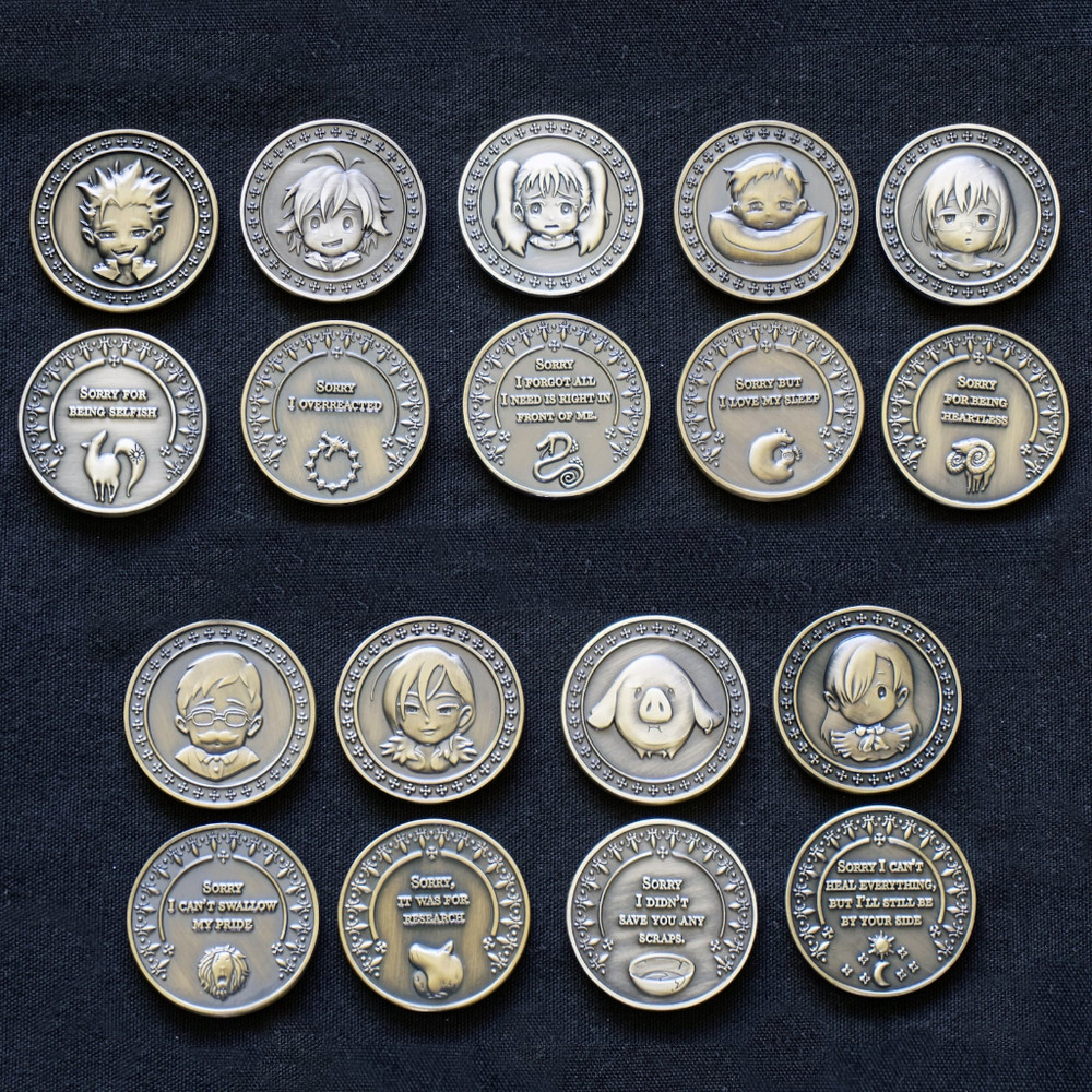 Seven Deadly Coins - Full Set