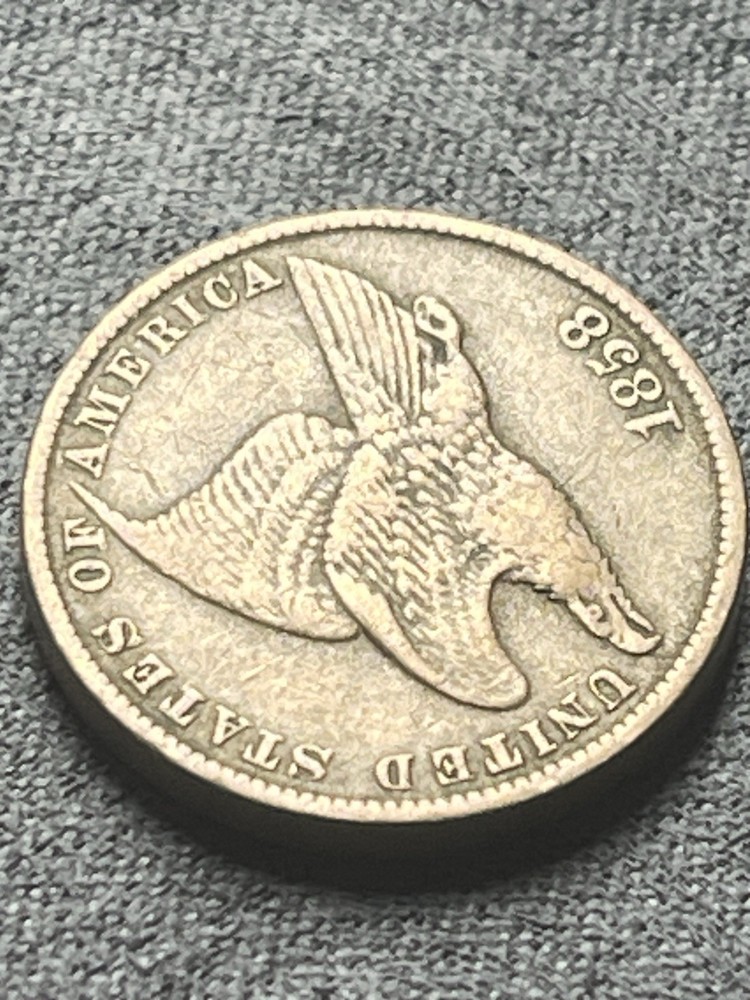 1858 FLYING EAGLE CENT (#144)