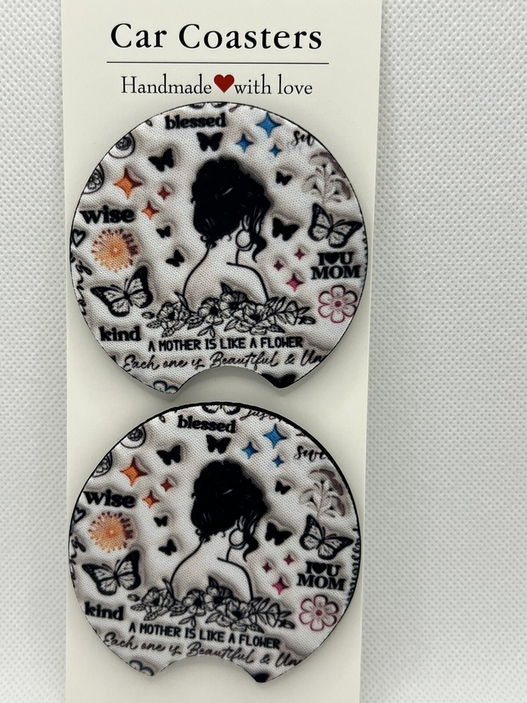 Car Coaster Set -Mother Theme