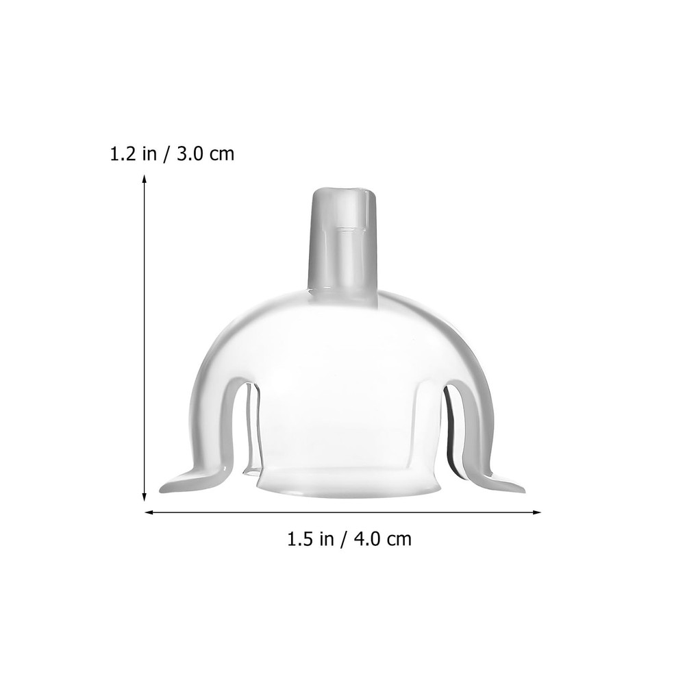 100 PCS Clear Chocolate Truffle Holder Plastic Round Wrapper Candy Case