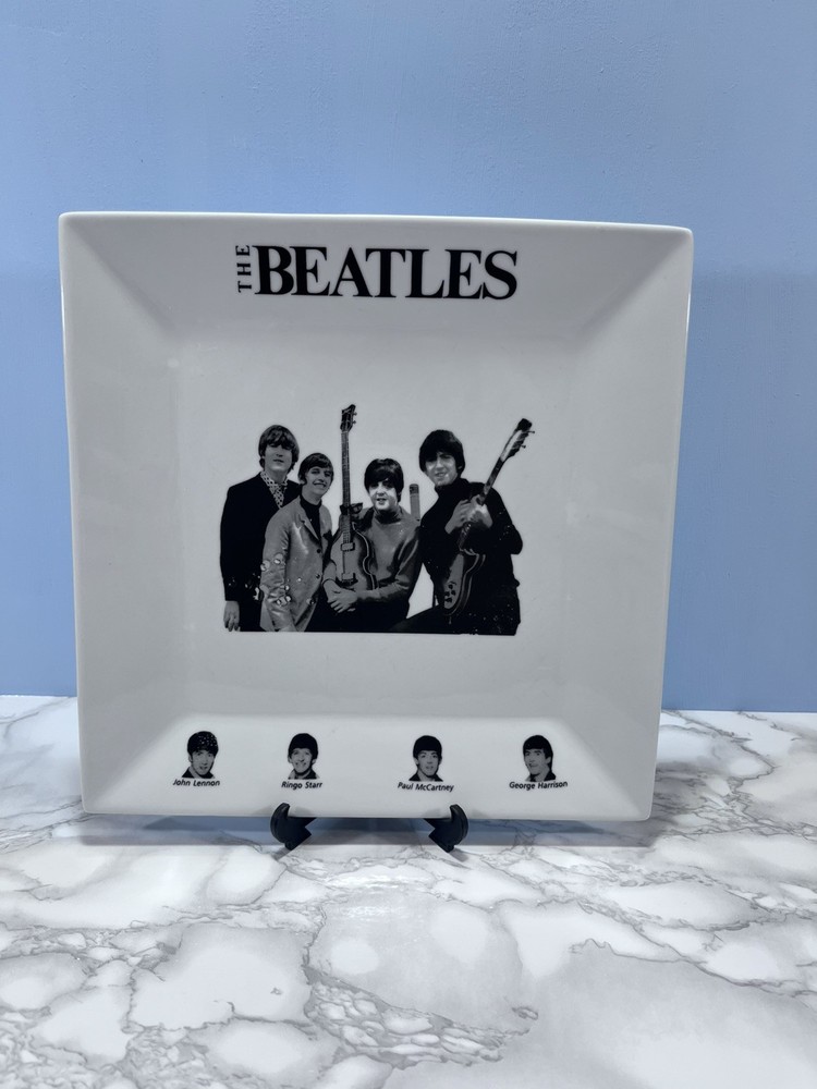 Vintage - The Beatles Square Plate