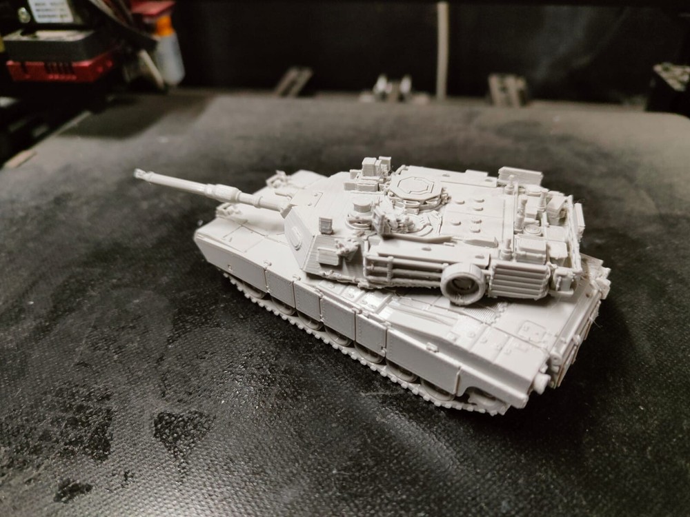 American Abrams M1A2 tank 1:48 scale Printed 3d model kits DIY
