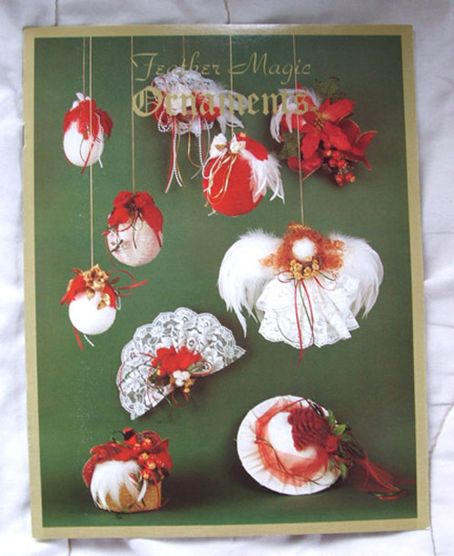 Feather Magic Booklet ORNAMENTS Instructional New
