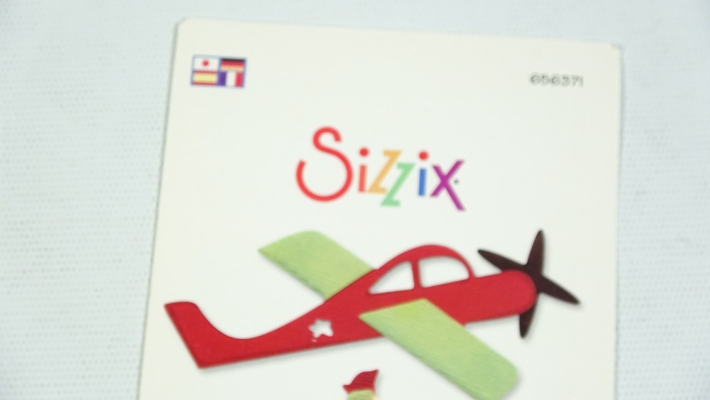 2009 Sizzix 3 Die Set Transportation Set 656372