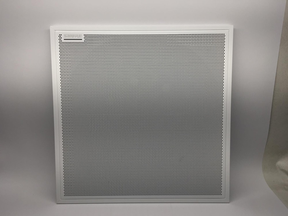 Shure Microflex Wired Ceiling Array Microphone with Dante / MXA910W - VGC