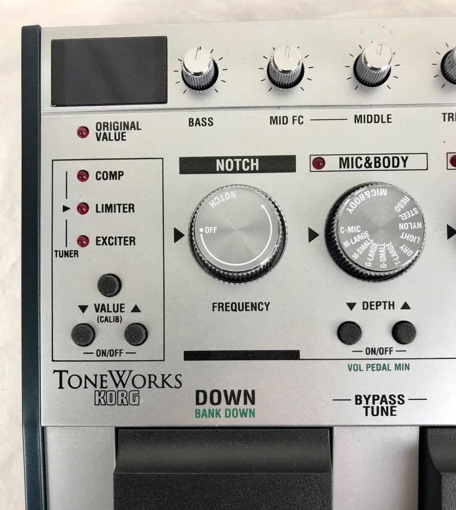 Korg ToneWorks AX10 Modeling Signal Processor w/ Original Box & Owner's Manual