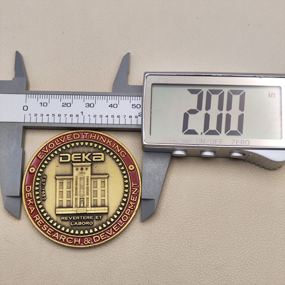 Deka Research Development 2015 Product Launch Challenge Coin