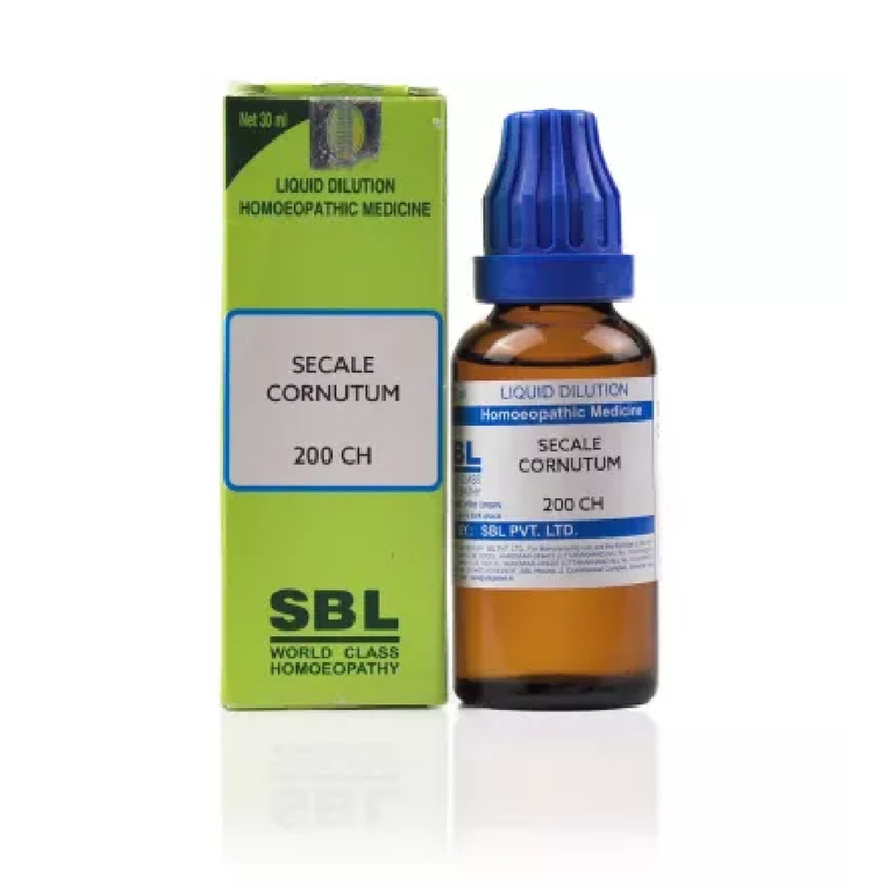 SBL Homeopathic Secale Cornutum (30 ML / 100 ML) (Select Potency)