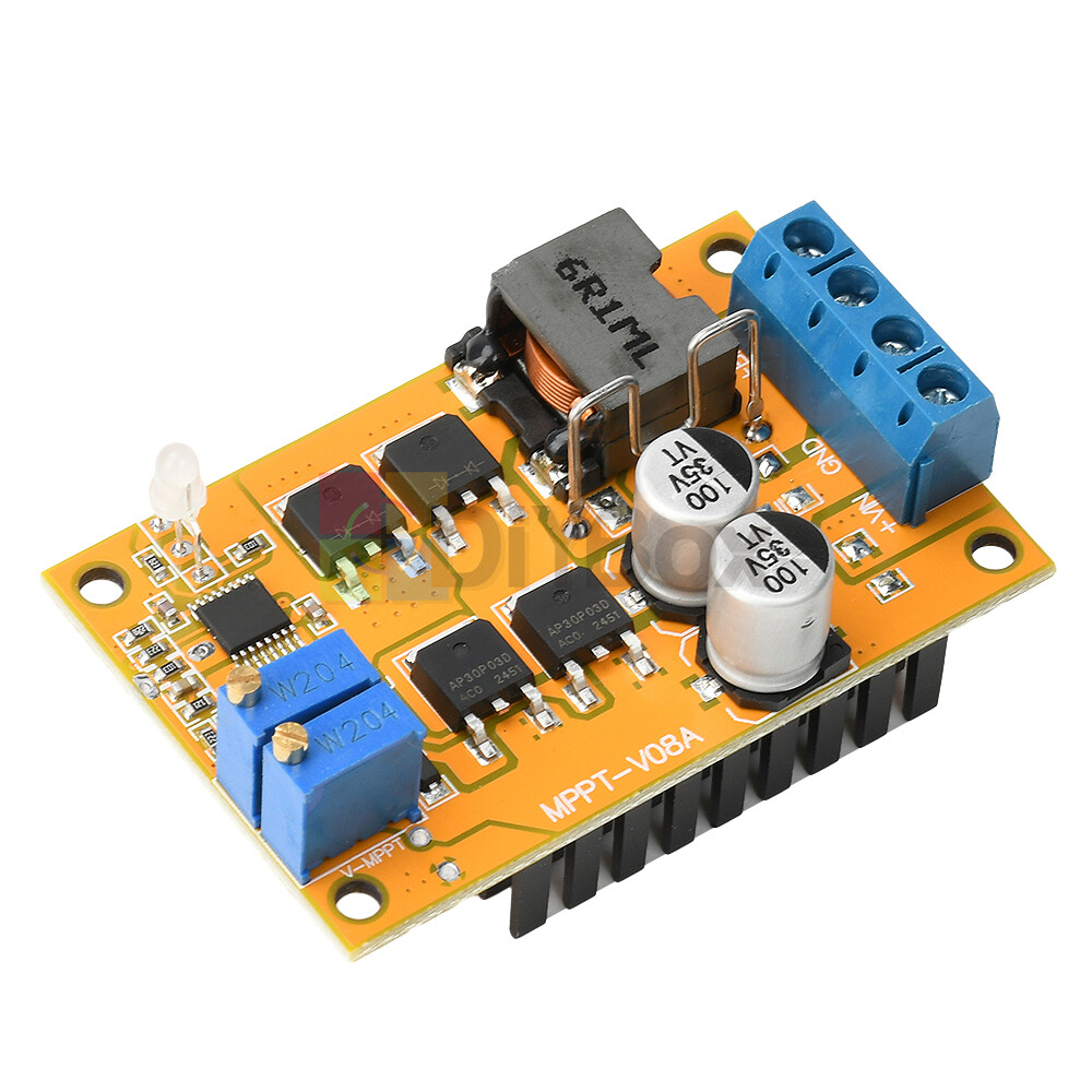 DC 8-28V 5A 100W MPPT Solar Panel Regulator Controller 9V 12V 24V Auto Switch