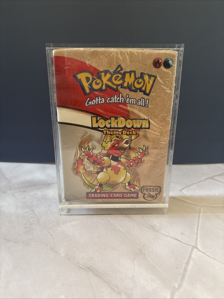 1999 Pokémon Lockdown Theme Deck Fossil Set (Open Box)