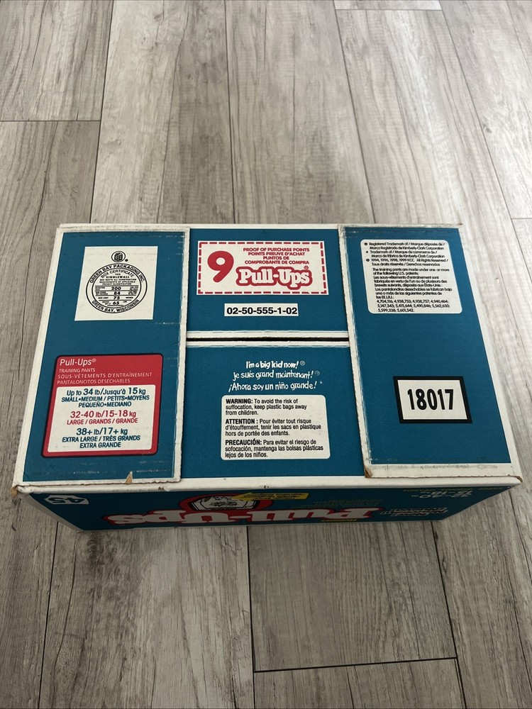 Huggies Pull-Ups Vintage 2000 “Magic Stars” Disney
