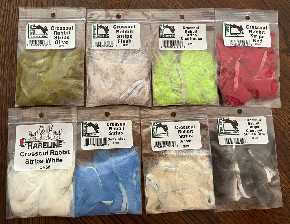 Crosscut Rabbit Strips - 1/8” Hareline