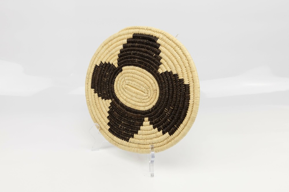 Hand Woven Vintage Plate Basket